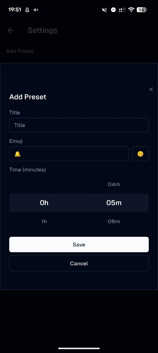 Add a preset